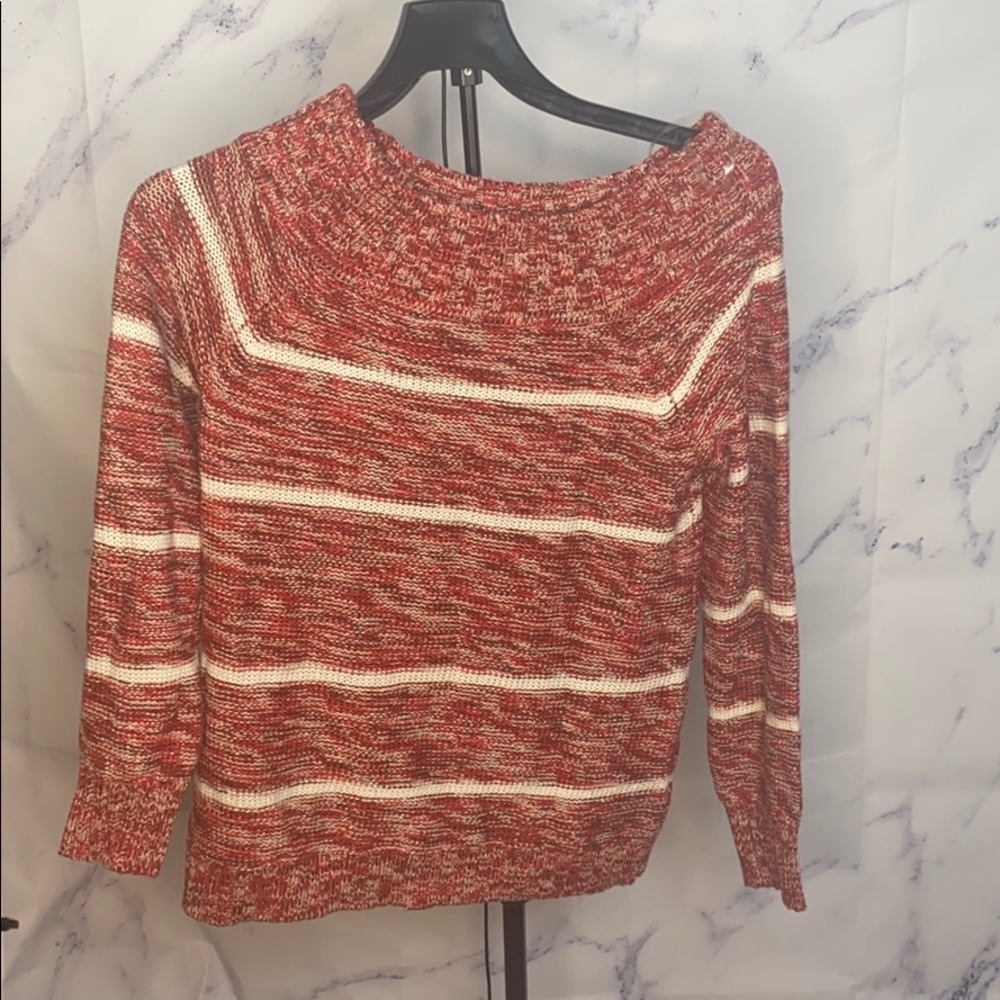 Red striped Sweater